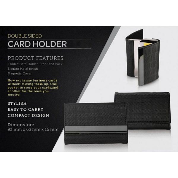 Double Side Card Holder