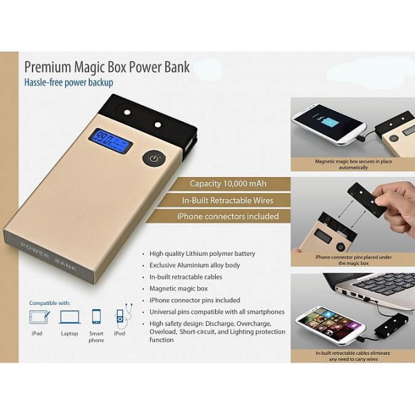 Magic Box Premium Power Bank (10000 Mah)