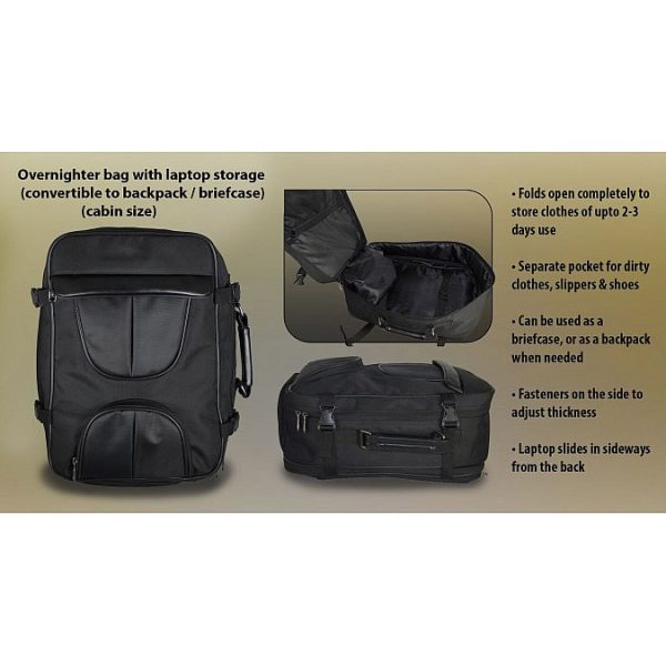 Overnighter Bag With Laptop Storage