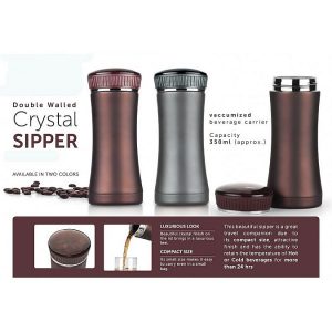 Power Plus Crystal Sipper (350 Ml Approx)