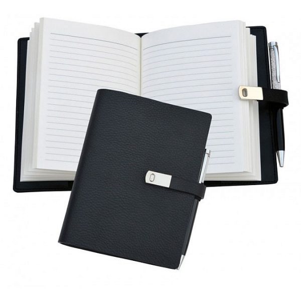 Premium Notebook With Swarovski Pen