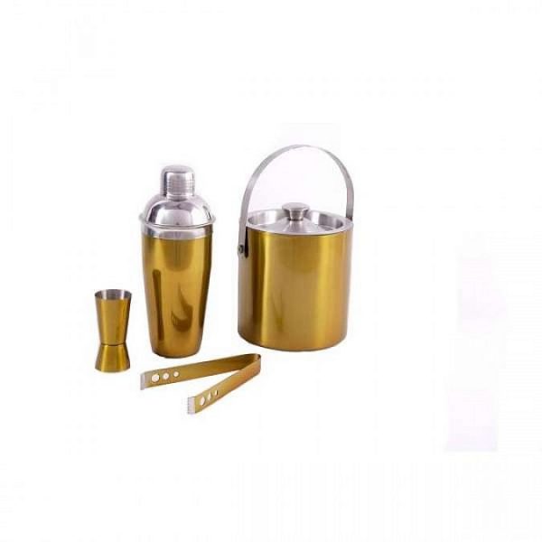 Golden 4 Pcs Bar Set