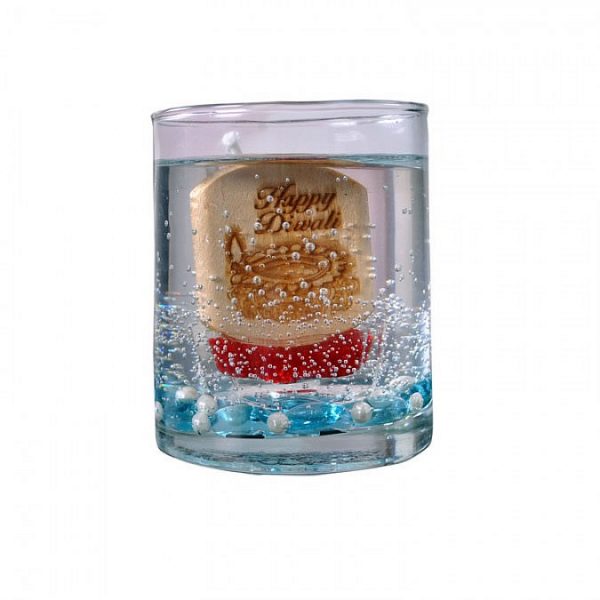 Radiant Diwali Gel Candle