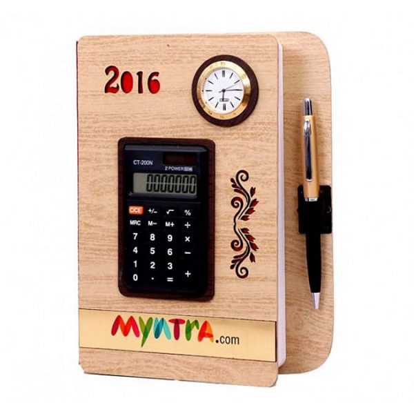 Chief Diary Engineering With Calculator ,Watch & Ball Pen