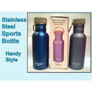 Stainless Steel Sports Bottle Handy Style (600 Ml)