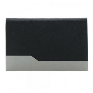 BUSINESS DOUBLE SIDE CARD HOLDER(LEATHER)