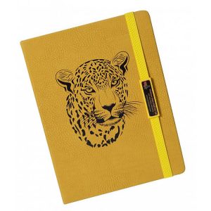 Natural Grained Leatherite Hard Bound Notebook