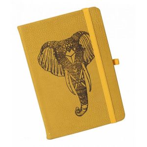 Natural Grained Leatherite Hard Bound Notebook