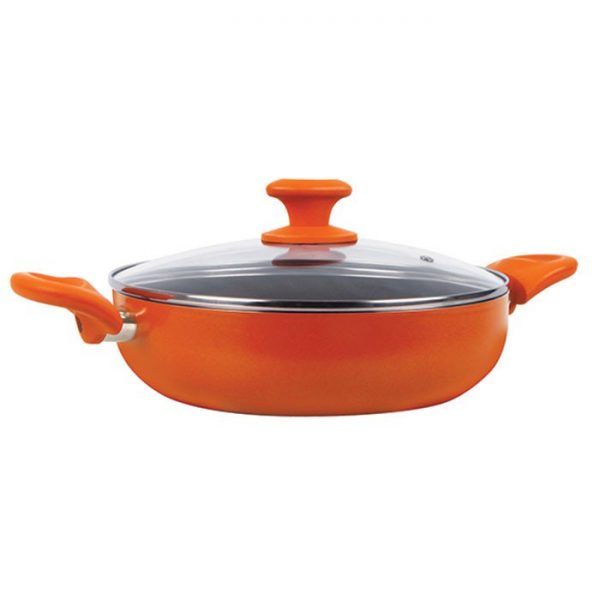 Ceramic Curry Pan 260mm with Lid