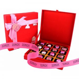 Zoroy Baby Shower Special Chocolate Box Pink - 160 gm